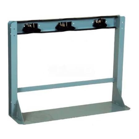 Justrite Wall/Floor Stand, 39-3/4"W x 10-1/2"D x 30"H, 3 Cylinder Capacity 35294